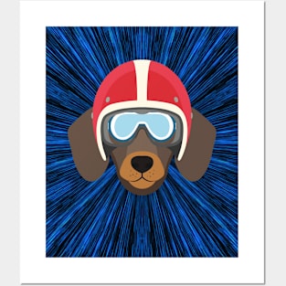 Cool fast Dachshund Posters and Art